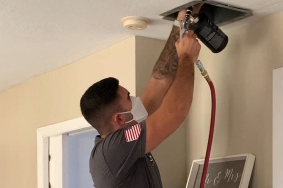 air duct cleaning
